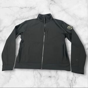 Lululemon Sojourn Jacket Large Black Full Zip Stretch Softshell Warpstreme